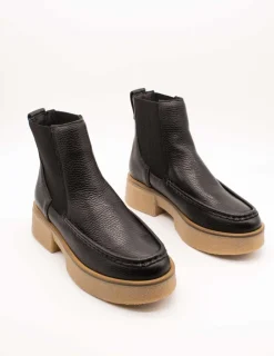 Botín Clarks 26178695 Linoso Top Black de Mujer