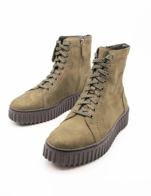 Botín Clarks 26179123 Torhill Rise Dark Green de Mujer