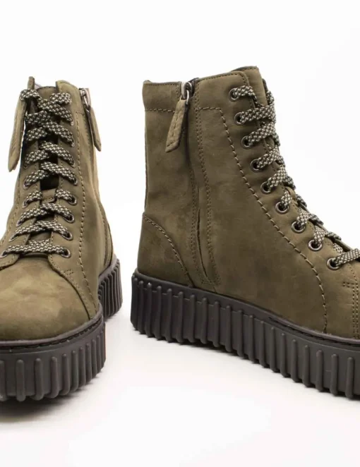 Botín Clarks 26179123 Torhill Rise Dark Green de Mujer