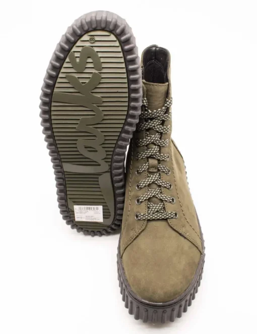 Botín Clarks 26179123 Torhill Rise Dark Green de Mujer