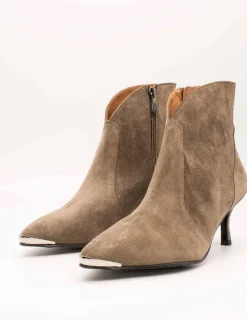 Botín Dansi 7063 Beige de Mujer