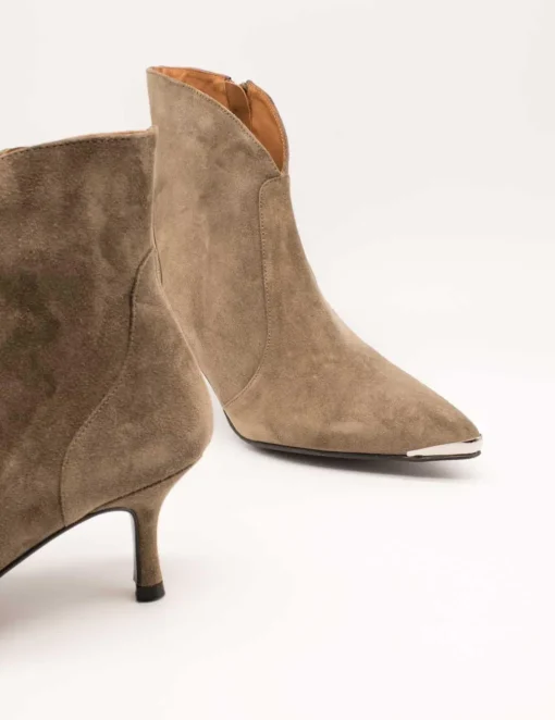 Botín Dansi 7063 Beige de Mujer