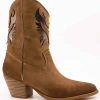 Botín Exé Cesar 710 Suede Maple Bronze de Mujer