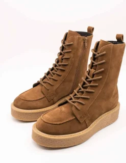 Botín Geox D36VEB 00022 CD500 Elidea Camel de Mujer