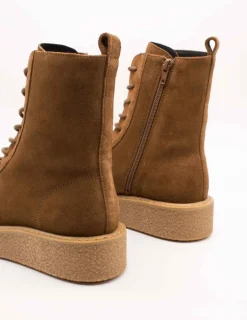 Botín Geox D36VEB 00022 CD500 Elidea Camel de Mujer