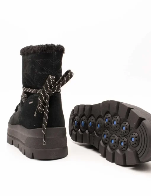 Botín Geox D46WSA 00022 C9999 Spherica Black de Mujer