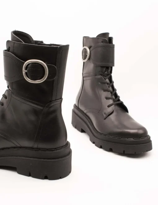 Botín Geox D46XEB 00043 C9999 Felleny Black de Mujer