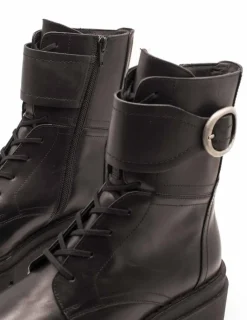Botín Geox D46XEB 00043 C9999 Felleny Black de Mujer