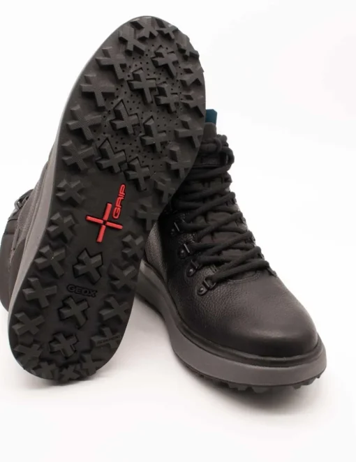 Botín Geox U36FZA 00047 C9999 Granito Black de Hombre