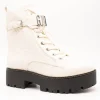 Botín Guess FLTSOM FAL10 Vaires White de Mujer