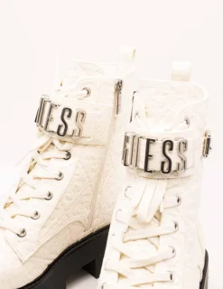 Botín Guess FLTSOM FAL10 Vaires White de Mujer