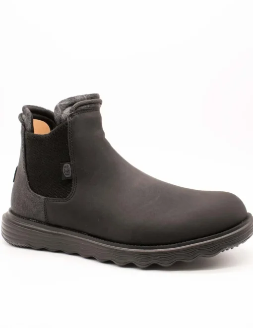 Botín Hey Dude HD42065-060 Branson Black de Hombre