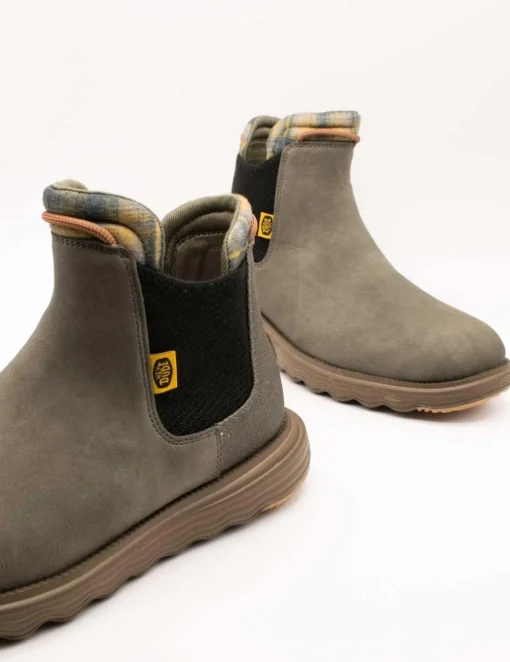Botín Hey Dude HD42065-3N0 Branson Olive de Hombre