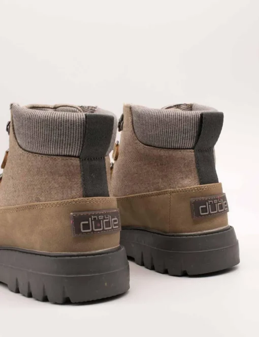 Botín Hey Dude TONYA ECO SHIELD BROWN de Mujer