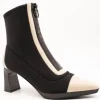 Botín Hispanitas HI243714 Ankara Milk-Black de Mujer