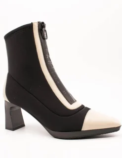 Botín Hispanitas HI243714 Ankara Milk-Black de Mujer