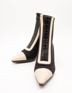Botín Hispanitas HI243714 Ankara Milk-Black de Mujer