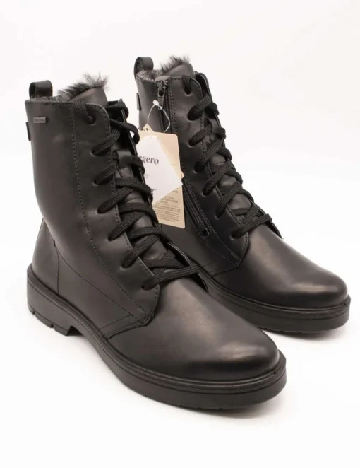 Botín Legero 2-000278-0100 Schwarz Nappa de Mujer