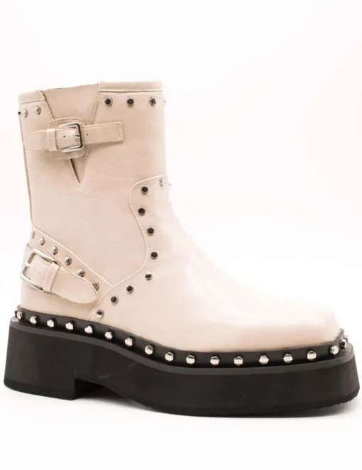 Botín Noa Harmon Mint 9801 Beige de Mujer