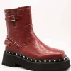 Botín Noa Harmon Mint 9801 Rojo de Mujer