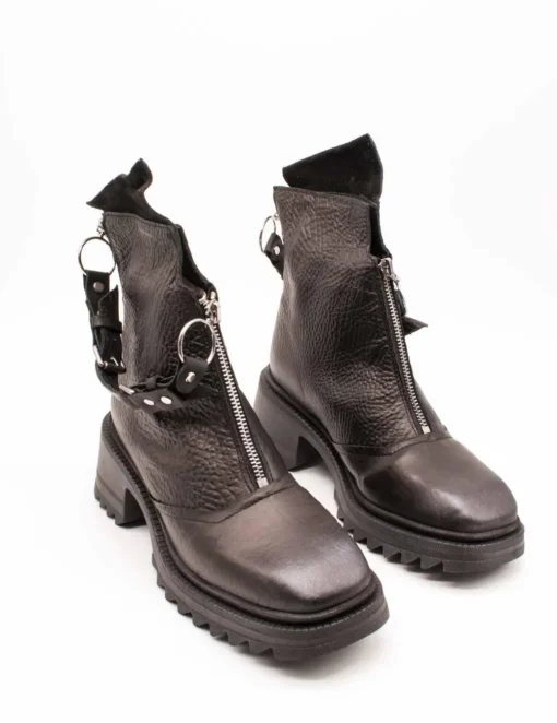 Botín Papucei Adonia Black de Mujer