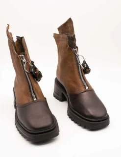 Botín Papucei Adonia Brown de Mujer