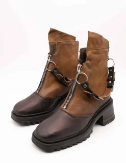 Botín Papucei Adonia Brown de Mujer