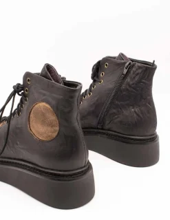 Botín Papucei Sol Black Bronze de Mujer