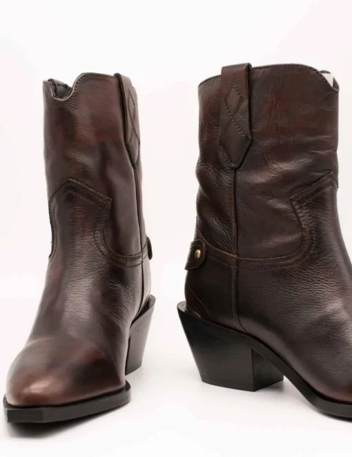 Botín Pepe Jeans PLS50558-898 Dark Brown de Mujer