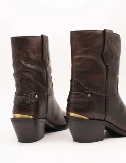 Botín Pepe Jeans PLS50558-898 Dark Brown de Mujer