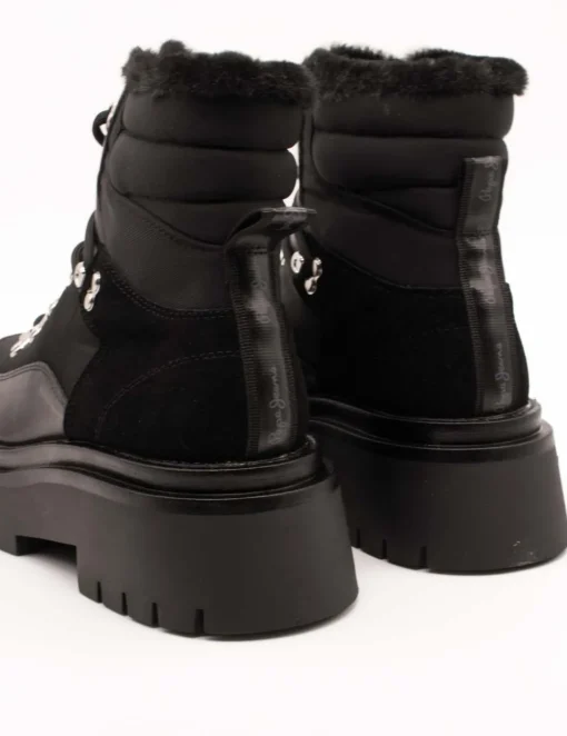 Botín Pepe Jeans PLS50498-999 Queen Ice Black de Mujer