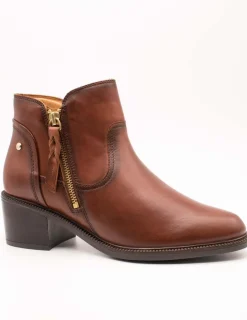 Botín Pikolinos W2D-8674 Bacarot Cognac de Mujer
