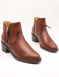 Botín Pikolinos W2D-8674 Bacarot Cognac de Mujer