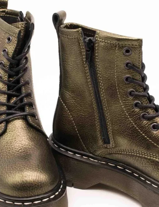 Botín Rhio Shoes Akira Oro de Mujer
