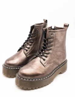 Botín Rhio Shoes Akira Plomo de Mujer
