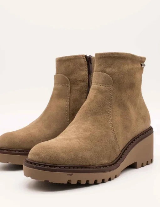 Botín Viguera 8282 Vitelo Taupe de Mujer