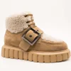 Botín Voile Blanche 2D78 Grenelle Lace Brown de Mujer