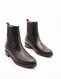 Botín Wonders C-5484 Isy Negro de Mujer