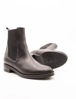 Botín Wonders C-5484 Isy Negro de Mujer