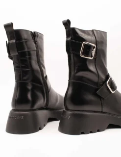 Botín Wonders C-7222 Micaela Oregon Negro de Mujer