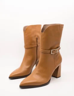Botín Wonders M-5402 Bora Camel de Mujer