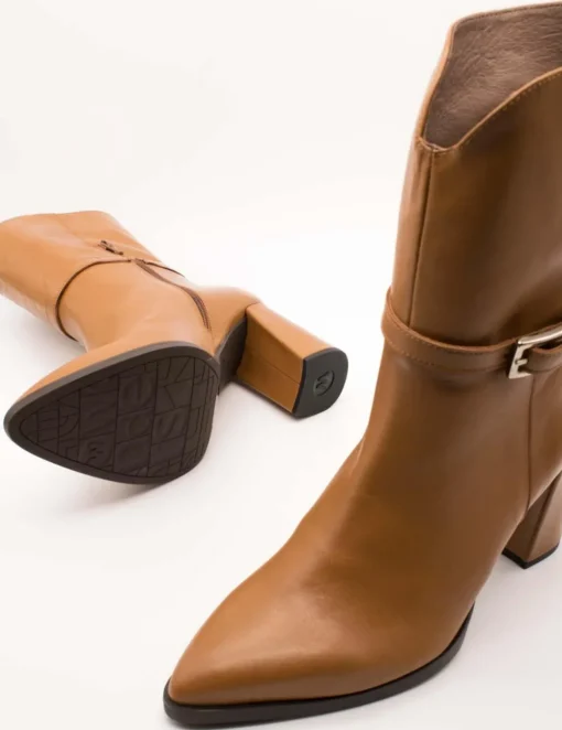 Botín Wonders M-5402 Bora Camel de Mujer