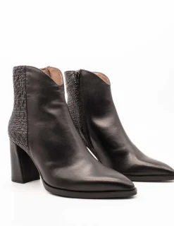 Botín Wonders M-5407-T Bora Negro de Mujer