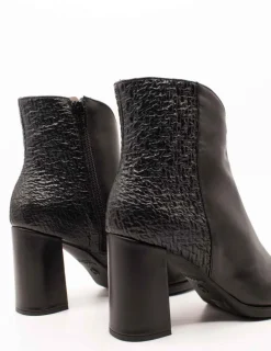 Botín Wonders M-5407-T Bora Negro de Mujer