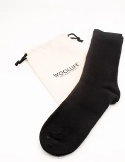 Calcetín Woollife Nórdico Negro