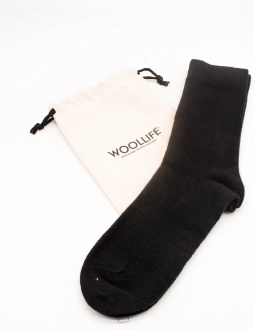 Calcetín Woollife Nórdico Negro