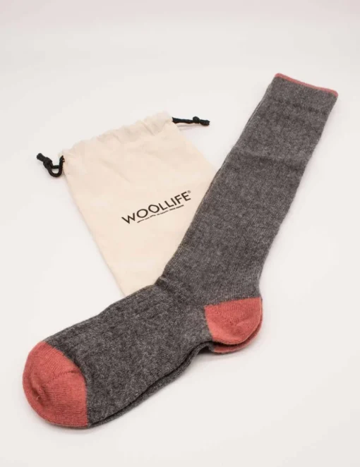 Calcetín Woollife Nube Gris