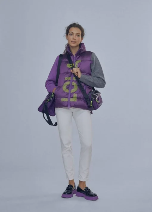 Chaleco Lola Casademunt 12464009 Lila de Mujer