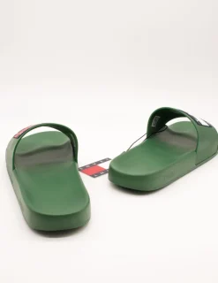 Chancla Tommy Hilfiger EM01191-L2P Verde de Hombre