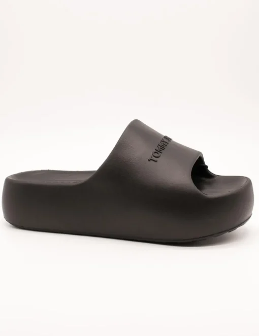 Chancla Tommy Hilfiger EN02879-BDS Black de Mujer
